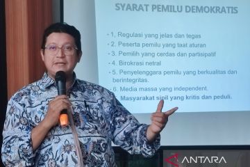 Mantan Ketua DKPP ingatkan Panwascam jaga integritas awasi Pemilu