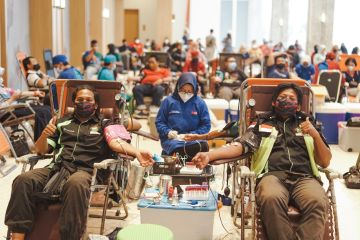 Donor darah Kolaborasi KITA libatkan peserta dari Indonesia timur