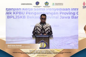 Kemenhub teken kerja sama proyek proving ground dengan skema KPBU