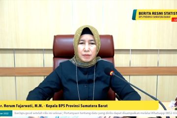 BPS Sumbar beberkan komoditas pendorong tertinggi inflasi