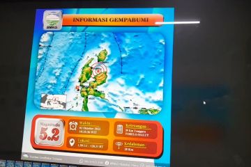 Ada gempa bumi mengguncang Halmahera Timur bermagnitudo 5,2