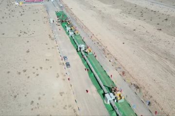 China mulai pembangunan jalur pipa transmisi gas baru