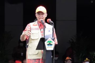 Ganjar Pranowo ajak warga peka terhadap sistem peringatan dini bencana