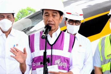 Ini harapan Jokowi usai tinjau kereta cepat Jakarta-Bandung