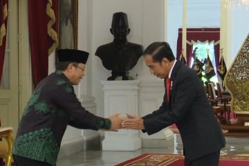 Jokowi minta Mardiono selesaikan tugas sebelum mundur dari Wantimpres