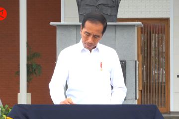Jokowi resmikan revitalisasi terminal VVIP Lanud Halim Perdana Kusuma