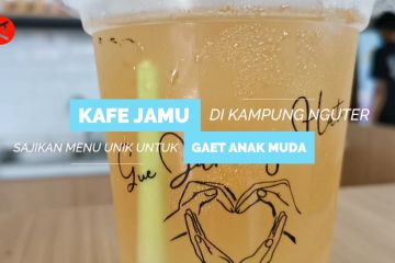 Kafe jamu di Kampung Nguter sajikan menu unik untuk gaet anak muda