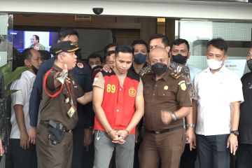 Kejaksaan Agung hadirkan para tersangka pembunuhan Brigadir J