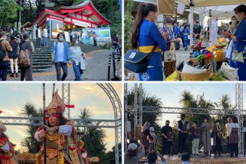 Nuansa Bali di Pulau Enoshima-Jepang