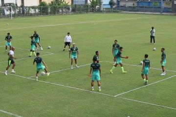 Persib kembali gelar latihan dan siap kembali berkompetisi