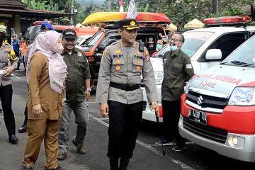 Polres Pandeglang gelar apel kesiapsiagaan bencana