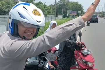 Polresta Cirebon gelar patroli simpatik tanpa tilang manual