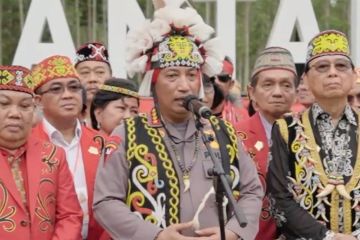 Polri dan Majelis Adat Dayak Nasional kawal pembangunan IKN