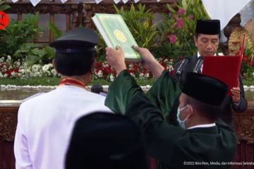 Presiden Jokowi lantik Gubernur dan Wagub DIY