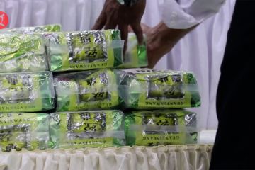 Polda Aceh gagalkan penyeludupan 179 kg sabu