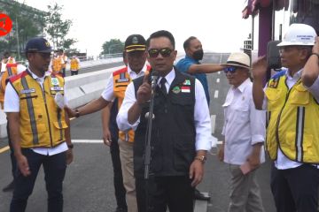 Ridwan Kamil resmikan jalan layang Kopo