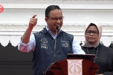 Akhiri masa jabatan, Anies: Biarkan kerja nyata yang berbicara