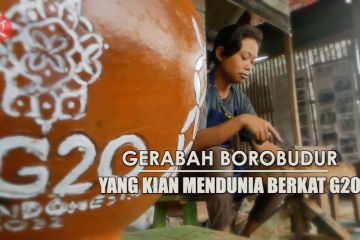 Gerabah Borobudur yang kian mendunia berkat G20
