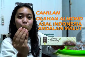 Olahan almond asal Indonesia jadi andalan camilan di Malut