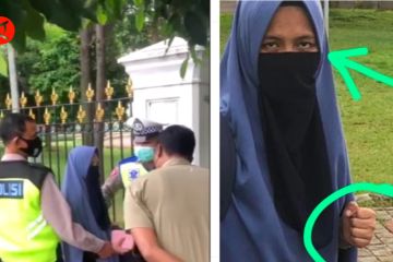 Perempuan bersenjata tanpa identitas mencoba terobos Istana Negara