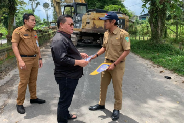 Perbaikan ruas jalan di kota Sampit gunakan teknologi daur ulang