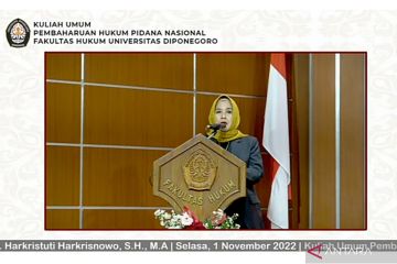 Dekan FH Undip: RKUHP perkembangan luar biasa untuk capai keadilan