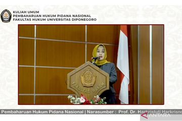 Dekan FH Undip ingatkan peran akademisi sosialisasikan KUHP baru