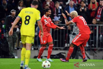 Liga Champions: Bayern Munich lolos sempurna ke babak 16 besar usai gasak Inter Milan 2-0