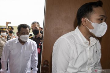 Eliezer, Ricky Rizal dan Kuat Maruf bertemu di sidang Brigadir J