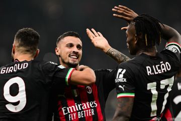 AC Milan melaju ke 16 besar seusai hajar RB Slazburg 4-0
