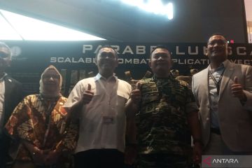 Kasad kunjungi stan Parabellum di pameran Indo Defence 2022