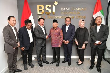 Wapres tinjau Kantor Perwakilan Bank Syariah Indonesia di Dubai