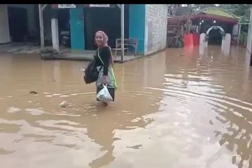 Banjir dan longsor kembali terjang sejumlah wilayah di Trenggalek