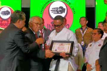 Sahroni ingin prestasi karate mendunia usai resmi jadi ketum PB Inkado