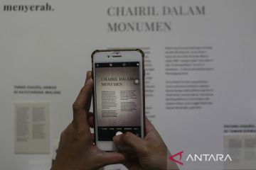 Pameran mengenang 100 tahun Chairil Anwar