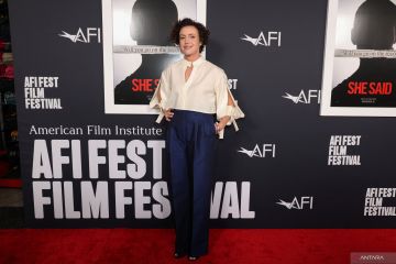 Penayangan perdana film "She Said" di AFI Fest