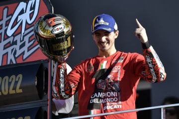 Serba serbi juara dunia MotoGP 2022 Francesco Bagnaia