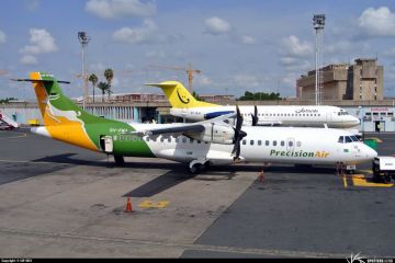 Pesawat Precision Air jatuh ke Danau Victoria di Tanzania