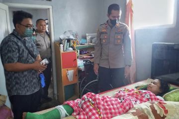 Polresta Malang Kota cek berkala kondisi korban tragedi Kanjuruhan