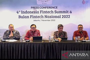 BI dan OJK dukung The Fourth Indonesia Fintech Summit 2022