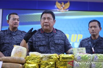 BNN RI gagalkan peredaran 3 kuintal sabu dan 1,9 kuintal ganja