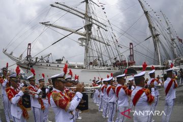 Kapal latih 'Statsraad Lehmkuhl' tiba di Jakarta
