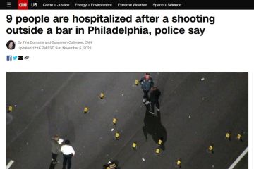 Sembilan orang terluka dalam insiden penembakan di Philadelphia AS