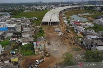 Pembebasan lahan tol Cibitung - Cilincing seksi 4