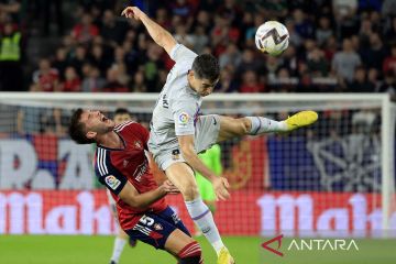 Kalahkan Osasuna, Barcelona puncaki klasemen sementara Liga Spanyol