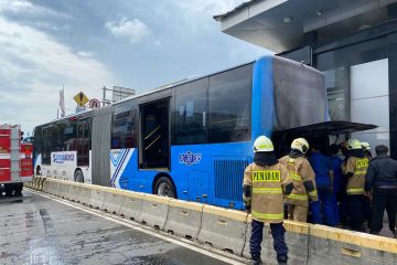 TransJakarta: Tidak ada kebakaran yang terjadi pada bus di Rawamangun