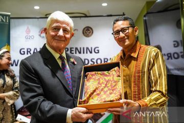 Sandi resmikan restoran RI di Inggris sebagai upaya diplomasi kuliner