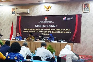 KPU Jaktim sosialisasi pembentukan Badan Ad Hoc