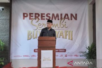 Muhammadiyah resmikan Serambi Buya Syafii di Sleman