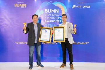 Efektif dalam Membangun Brand, WIKA Beton Sabet Dua Penghargaan BUMN Branding & Marketing Award 2022